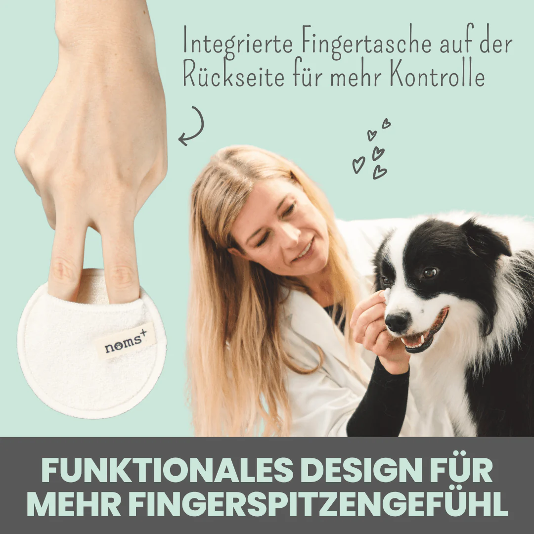 noms+ Waschbare Pflegepads aus Bambus (4 Stück)